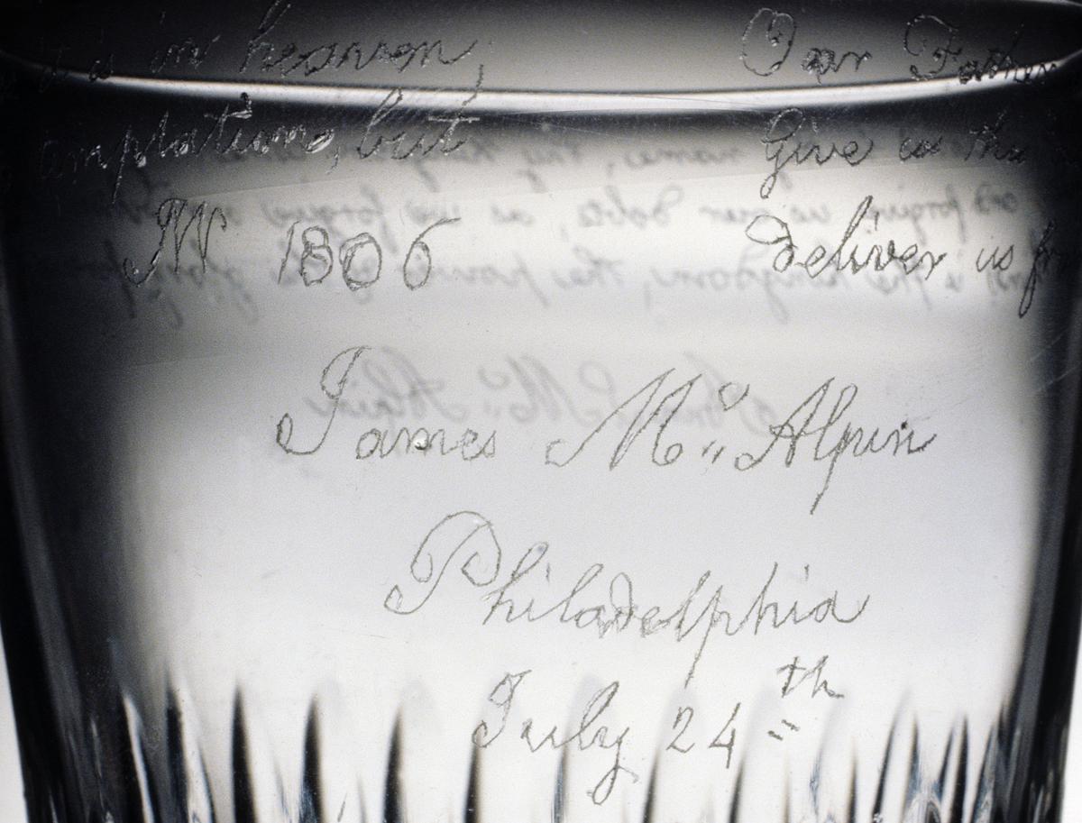 1976.0321 Glass, Detail