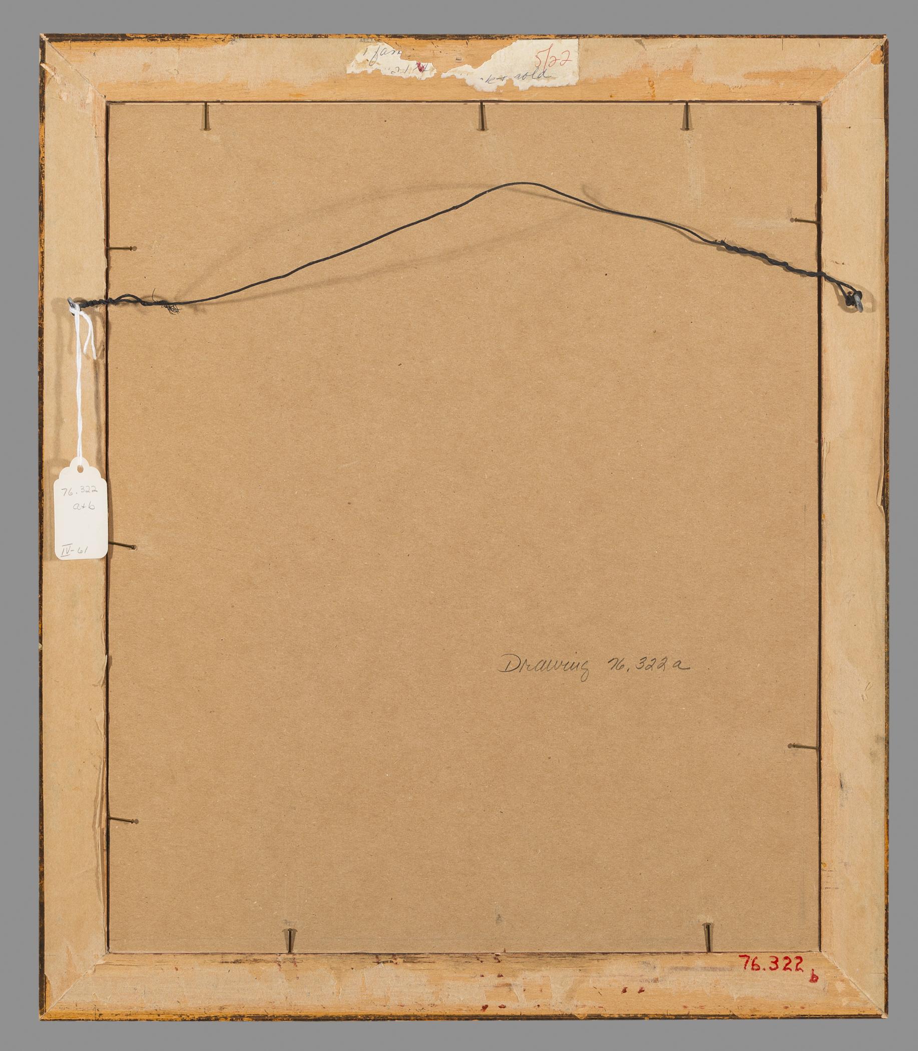1976.0322 B Frame, reverse