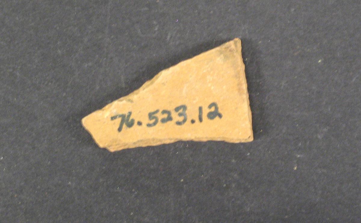 1976.0523.012 Ceramic Fragment