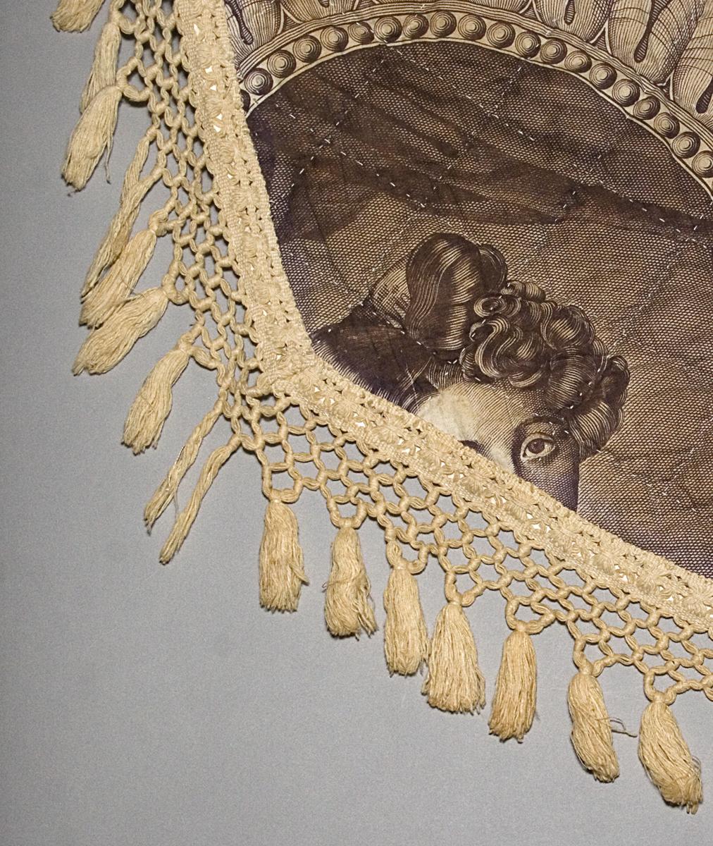 1957.1316.003 Bed Hanging, Side Curtain, Edge Detail
