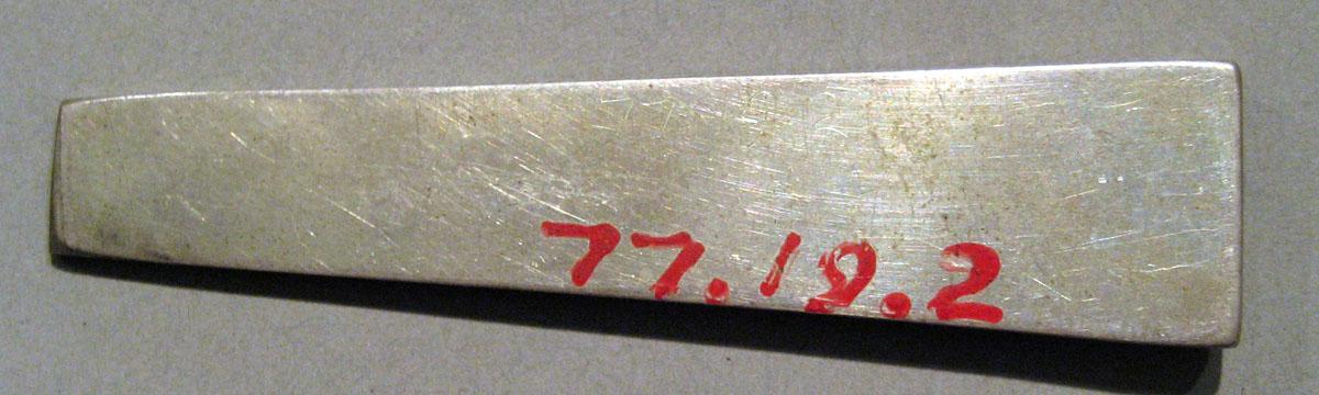 1977.0019.002 Silver Spoon Handle underside