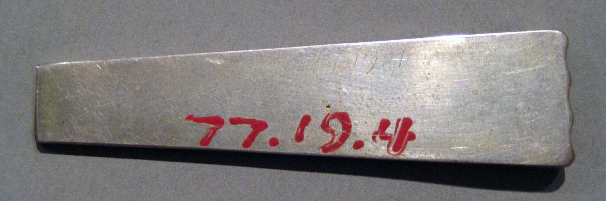 1977.0019.004 Silver Spoon Handle underside
