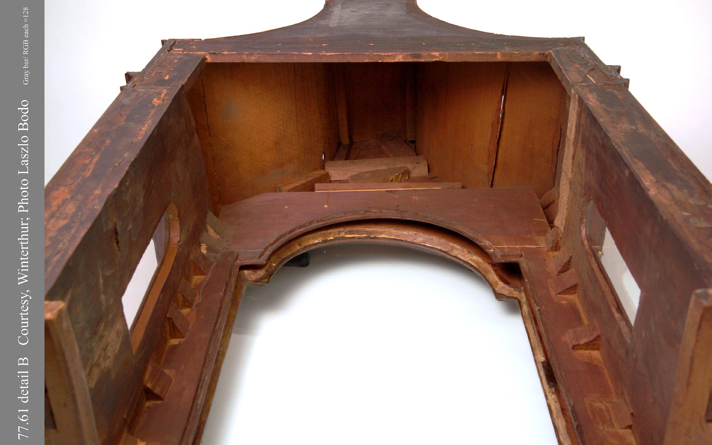 1977.0061 Tall clock (detail 2)