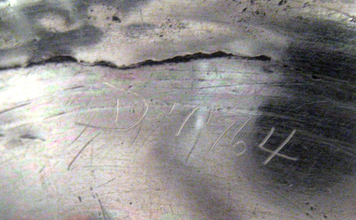 1977.0071 Silver Tankard inscription