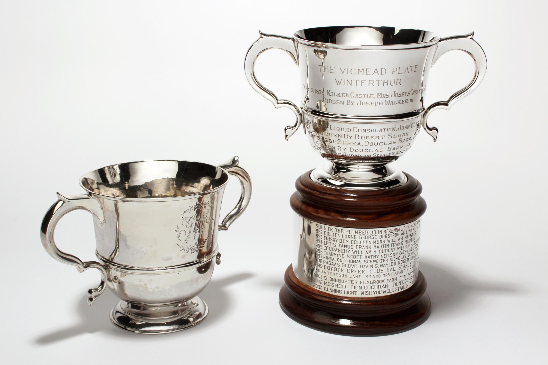 1977.0081 Cup and Vicmead Point to Point Trophy (view 1)