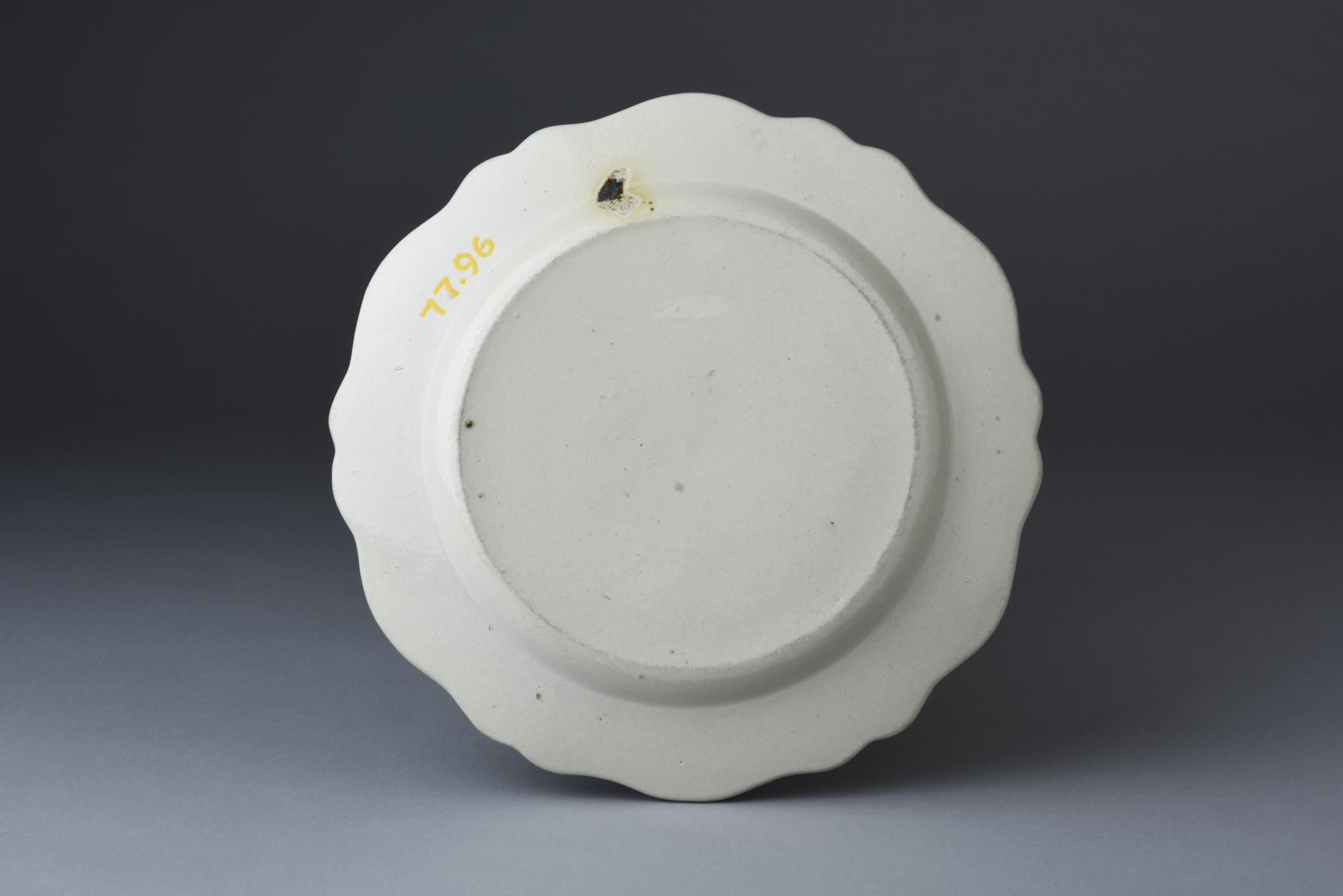1977.0096 Plate, view 2, reverse