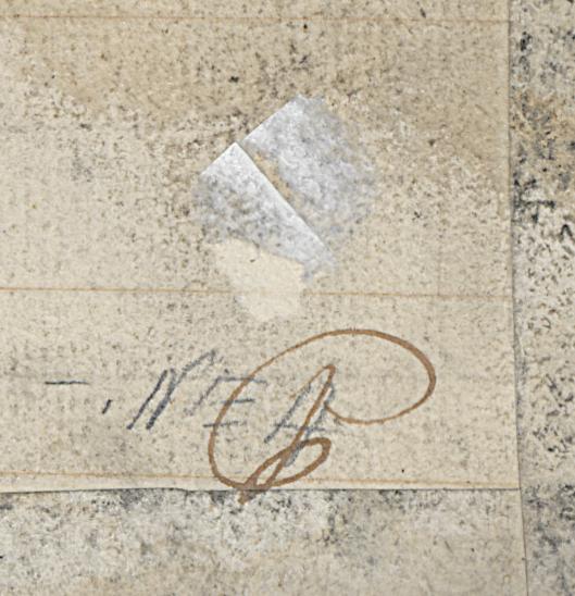 1977.0101.002 Print Verso, Detail 4