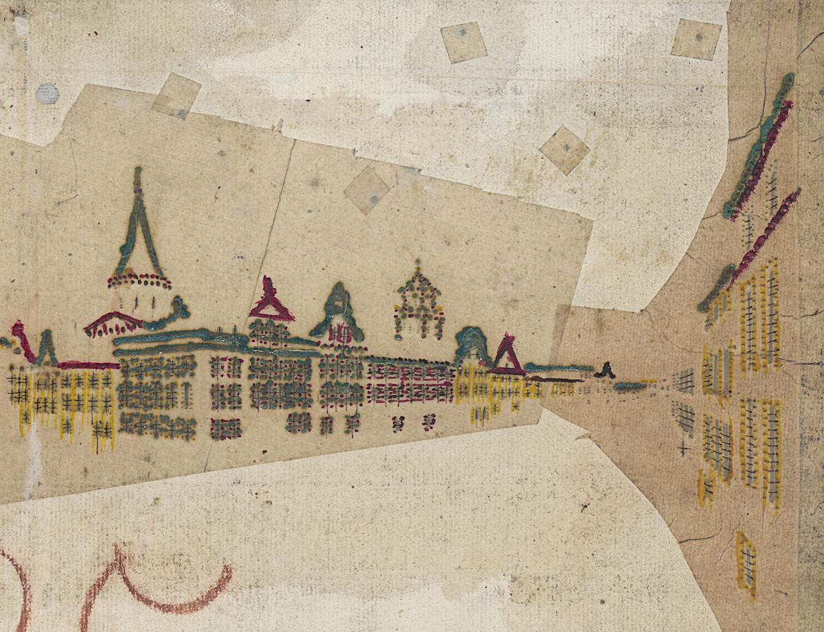 1977.0101.002 Print Verso, Detail 2
