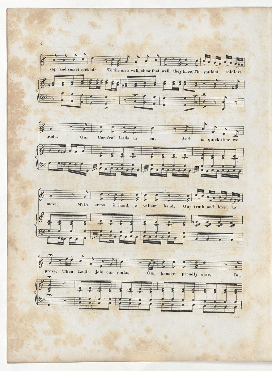 1977.0106.002 B Sheet Music, Verso
