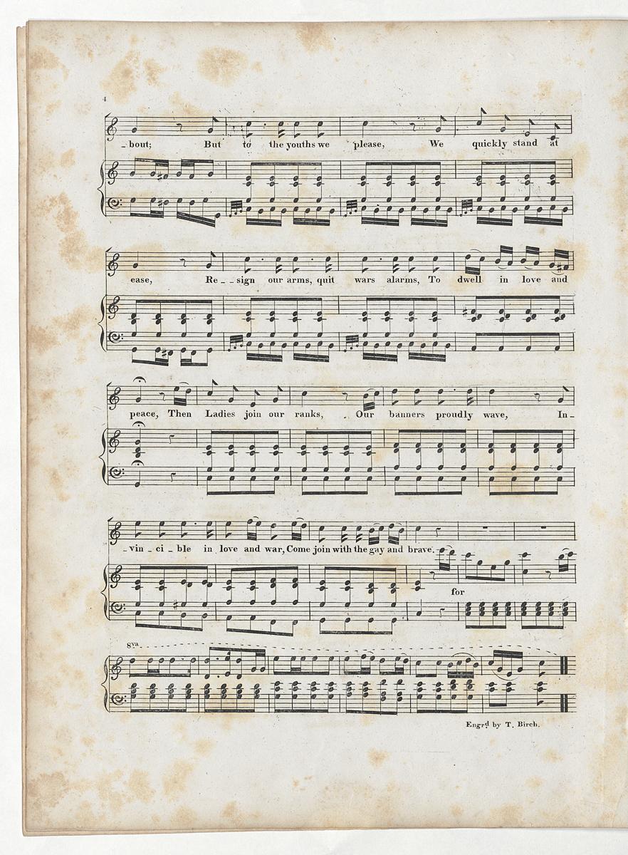 1977.0106.002 C Sheet Music, Verso