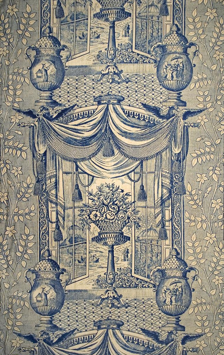 T139 textile, printed design repeat