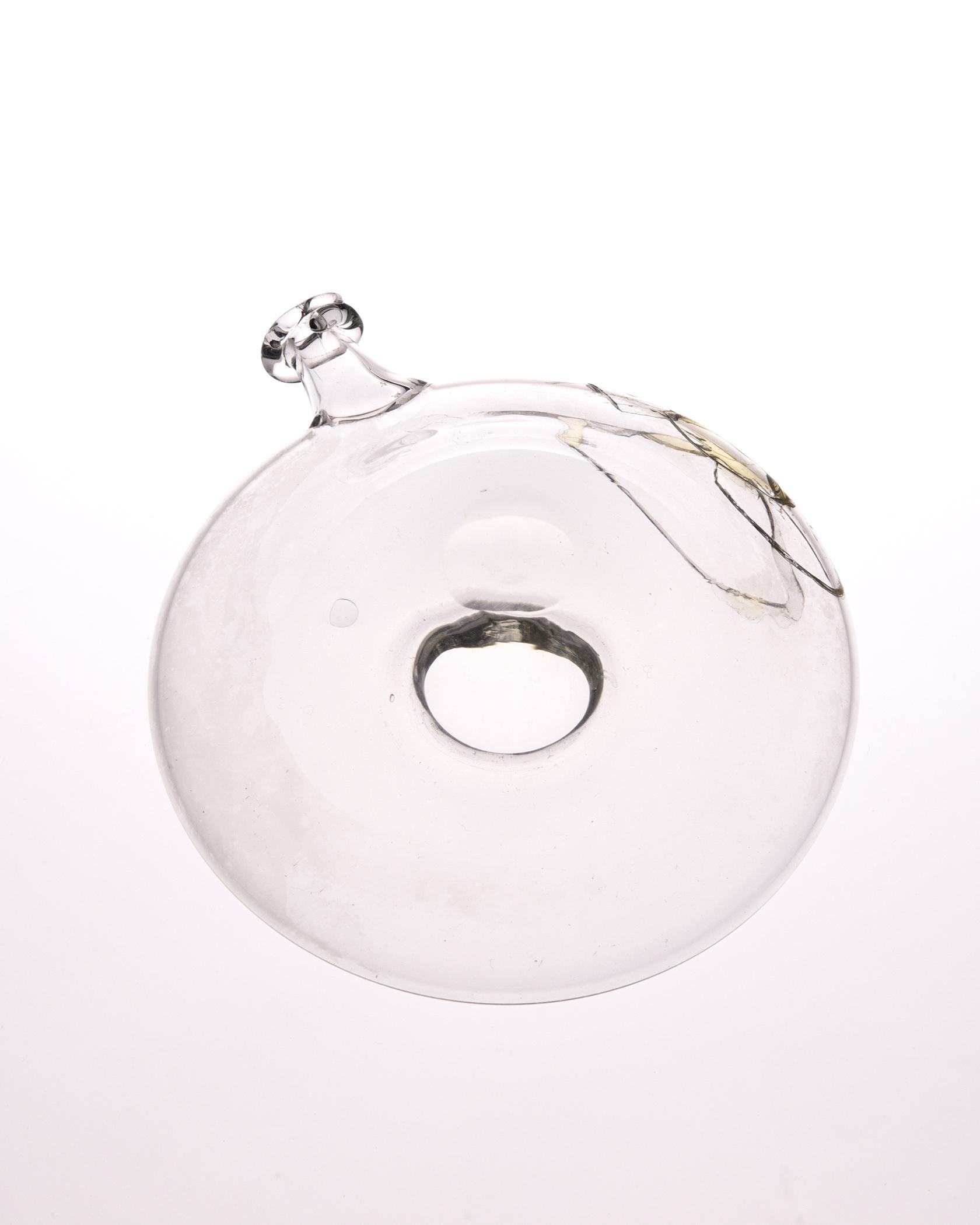1977.0107 Breast glass, Nipple shell, overall