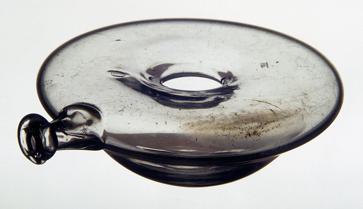 1977.0107 Breast Glass, Top View