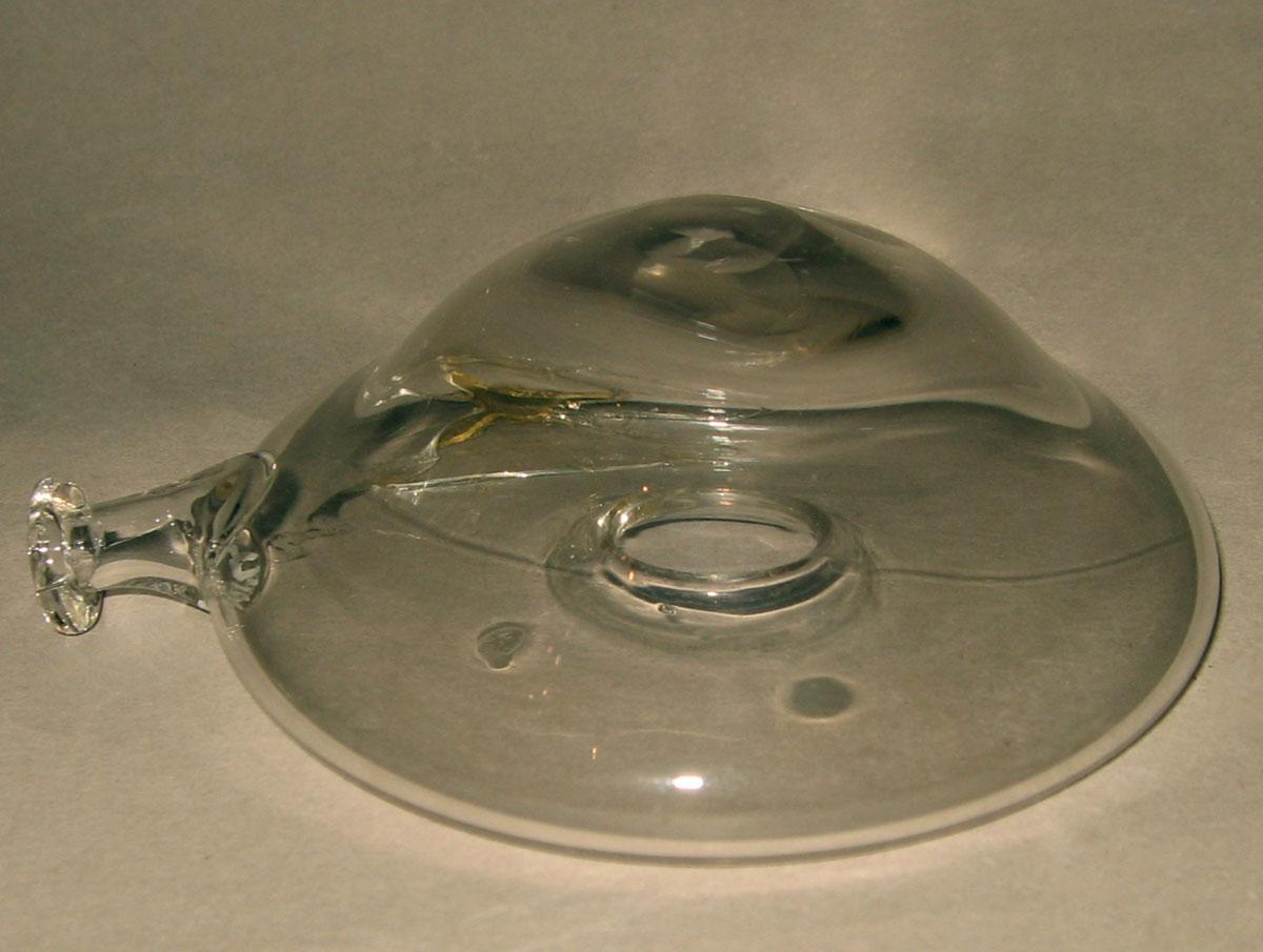 1977.0107 Colorless breast glass