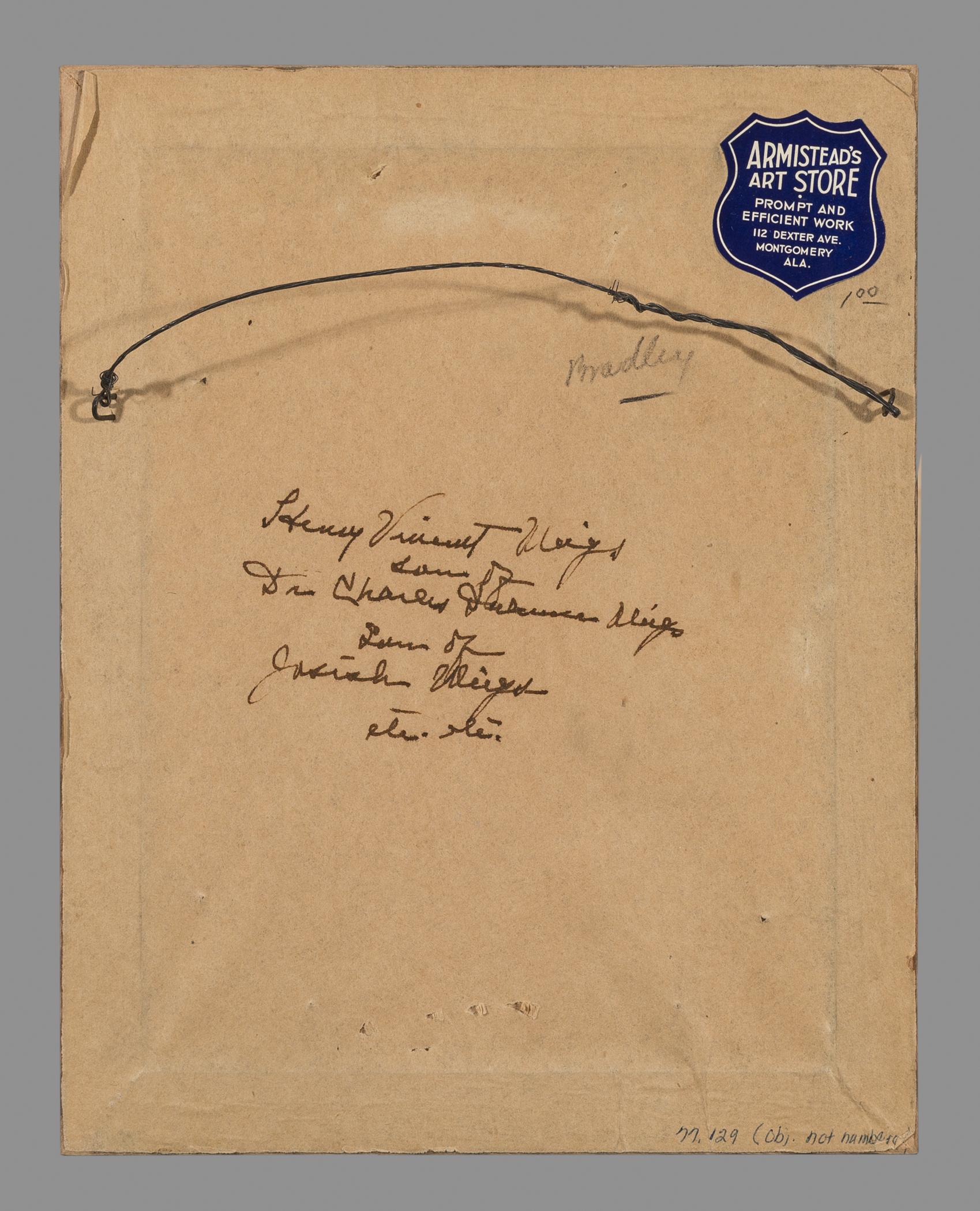 1977.0129 Photograph, view 2, reverse