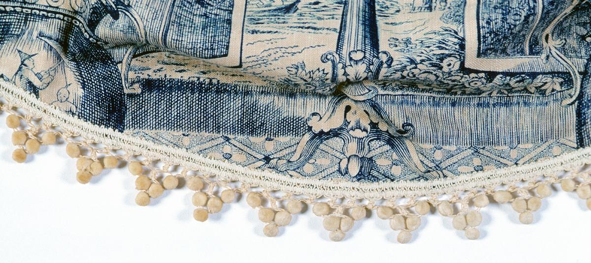 1957.1322.004 A,B Valance, Edge Detail
