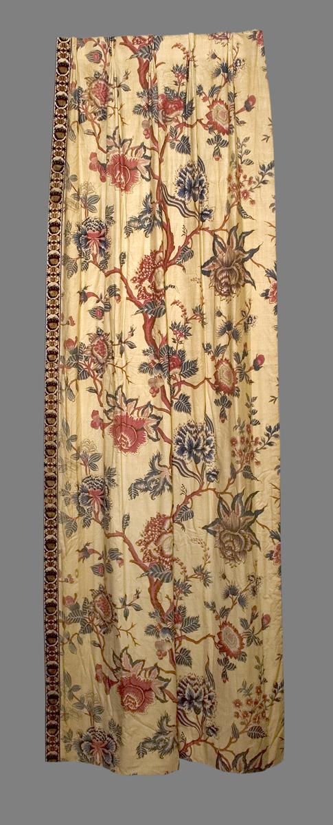 1957.1324.001 A  Window Hanging, Side Curtain
