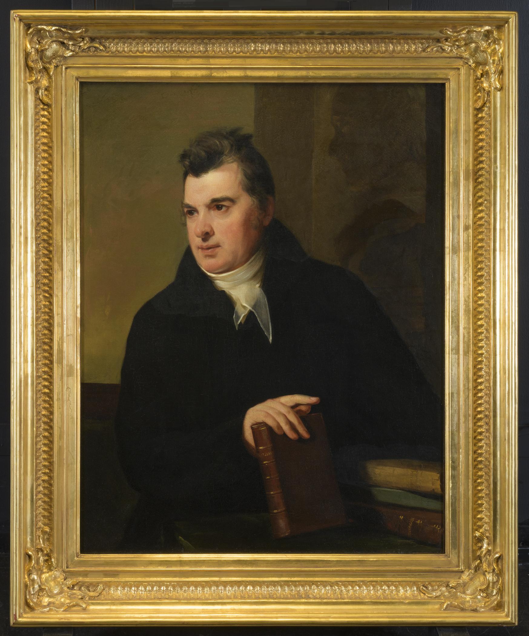 1977.0170 A Painting, B Frame, view 1