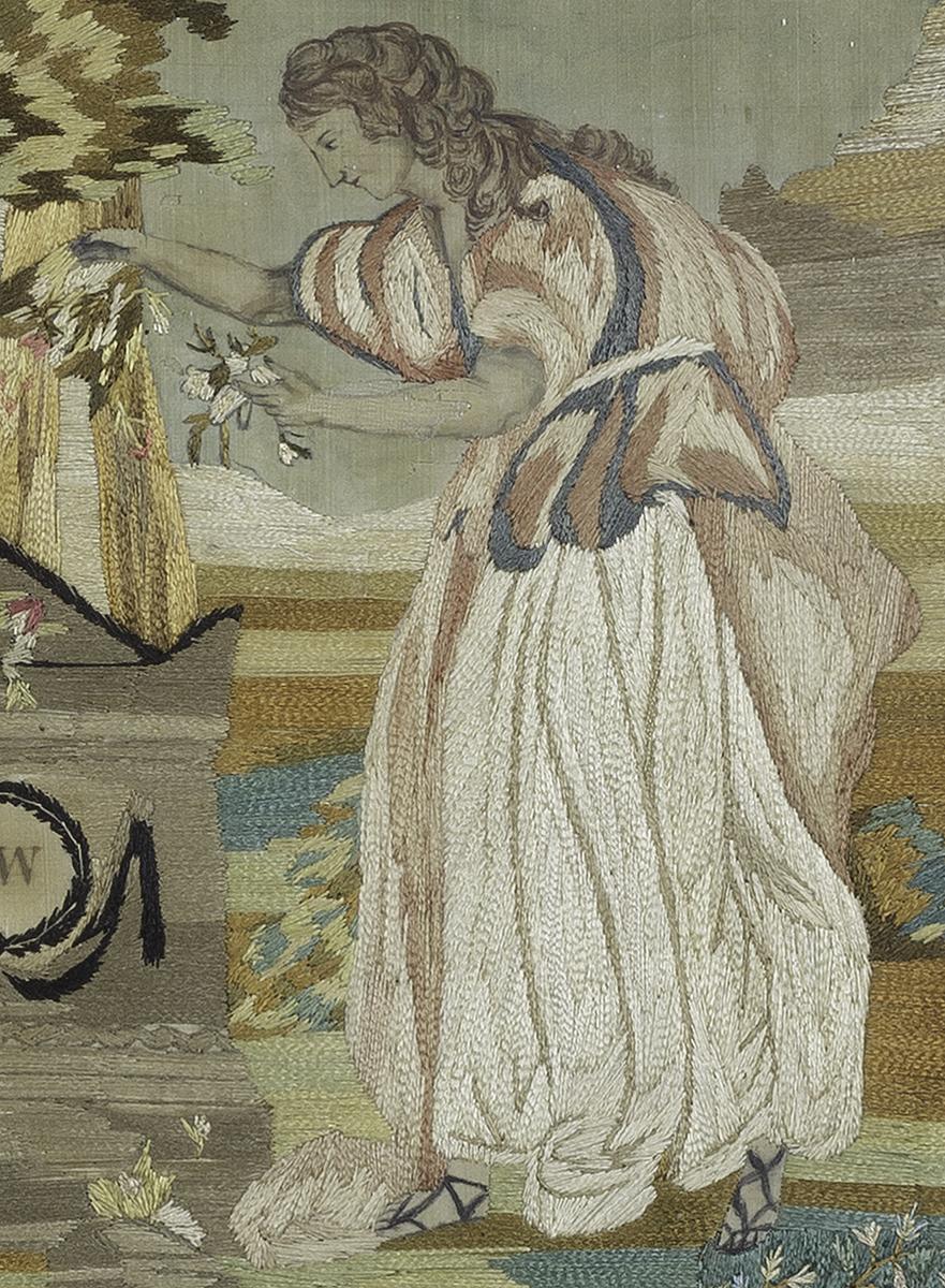 1977.0172 A Needlework Picture, Detail 3