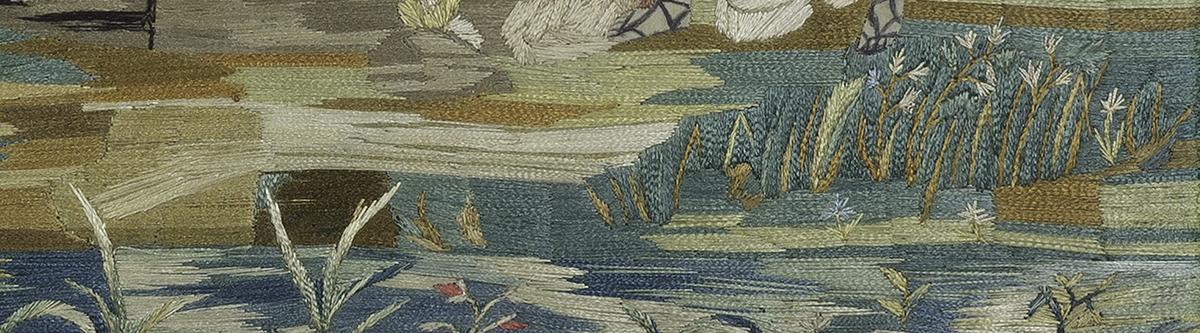1977.0172 A Needlework Picture, Detail 4