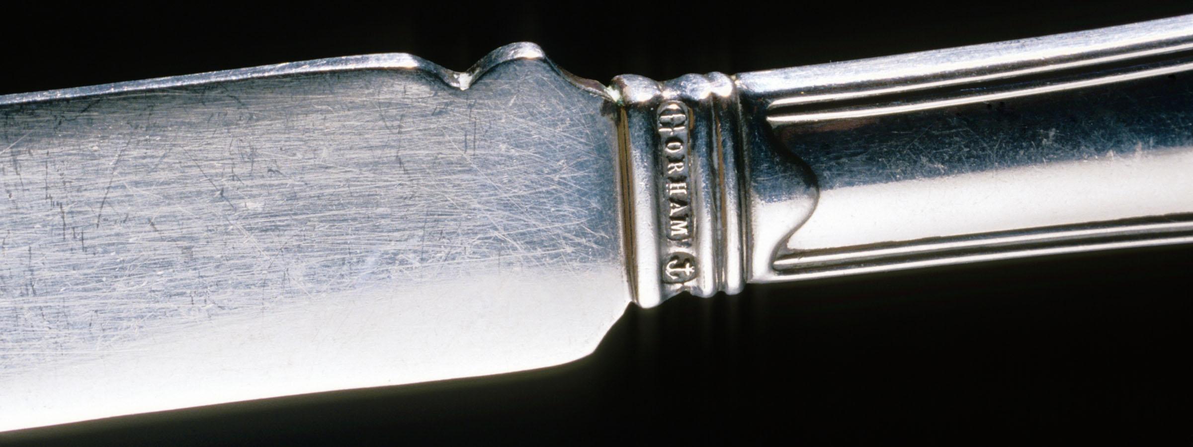 1977.0188 Knife, Butter Knife, detail 1