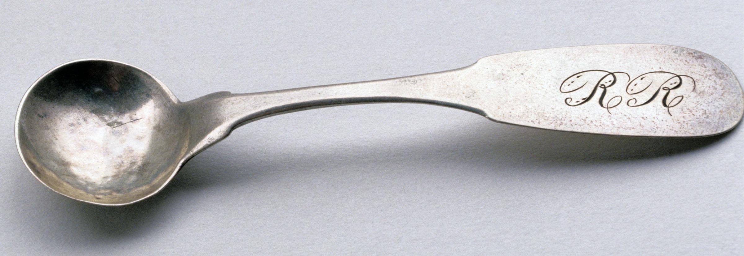 1977.0201 Spoon, Salt Spoon, view 1