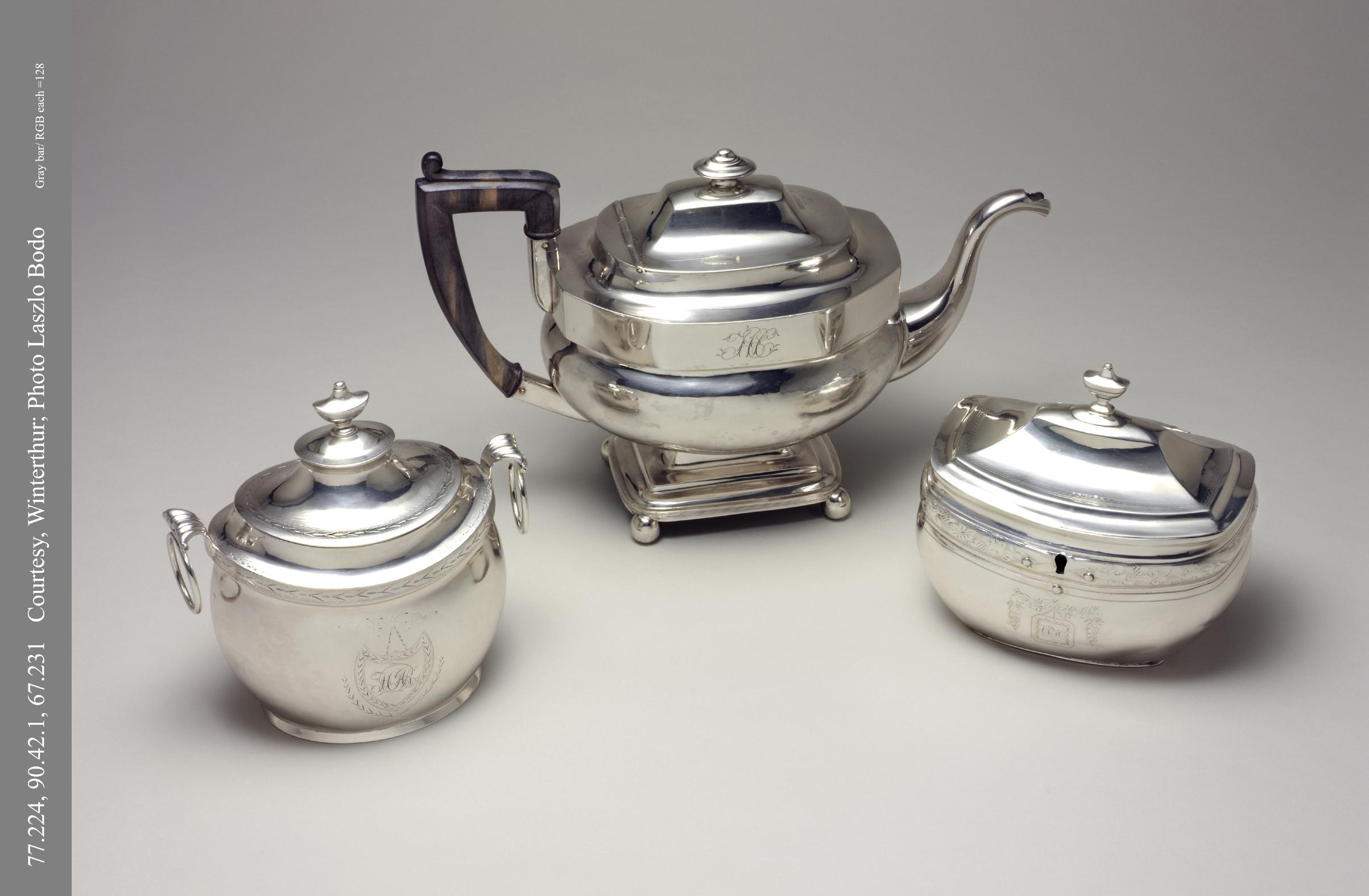 1977.0224, 1990.0042.001, 1967.0231 Tea service