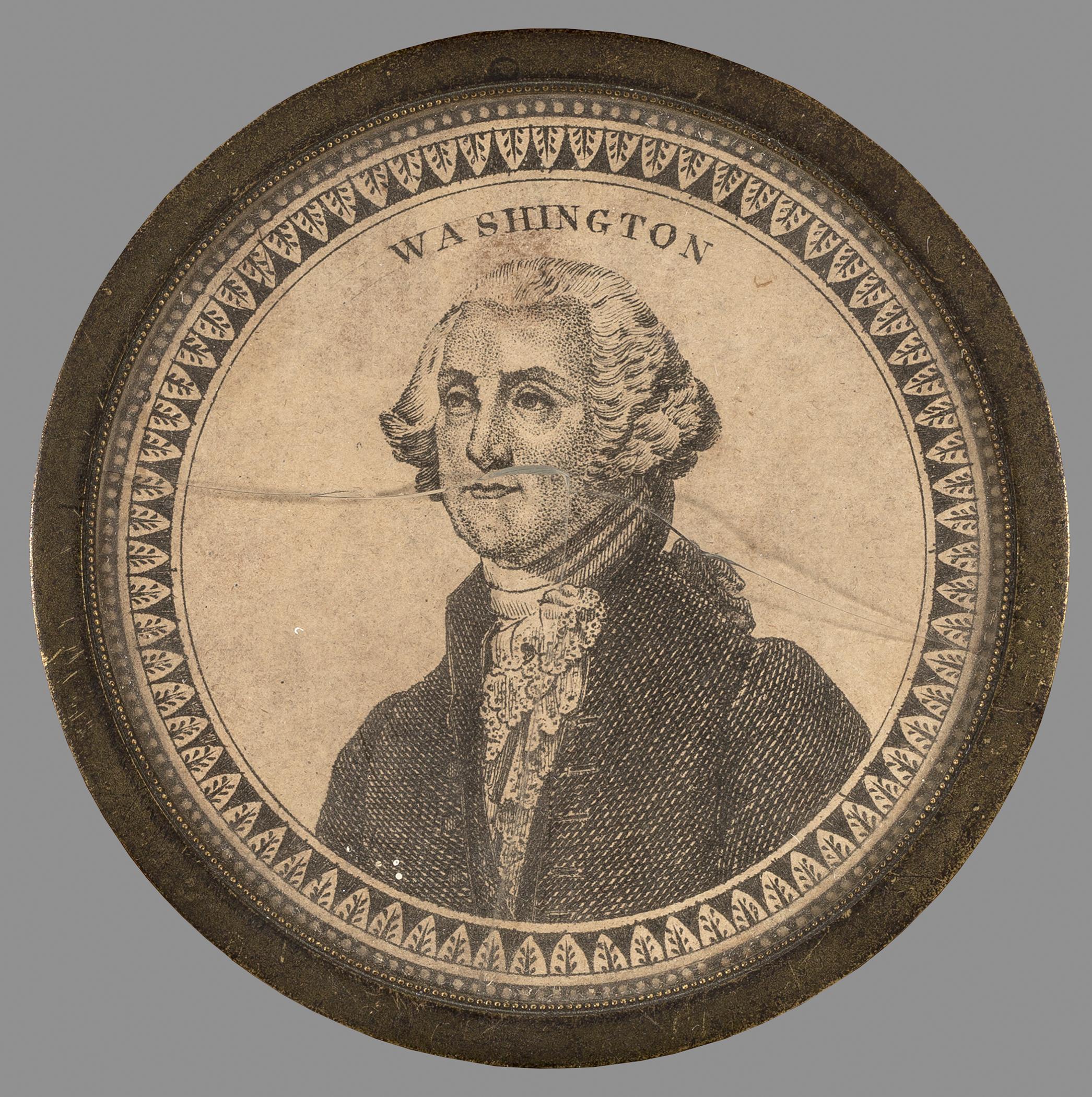 1977.0585 A, B Print and frame, view 1