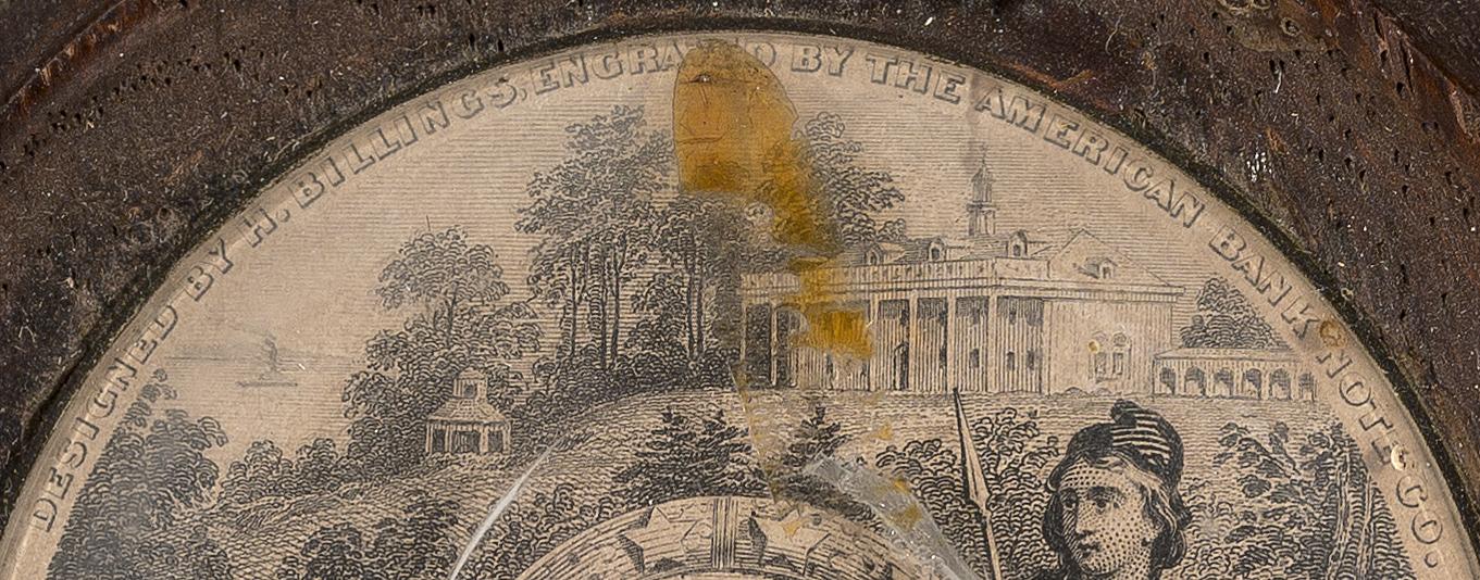 1977.0586 A Print mounted on wood, detail 1