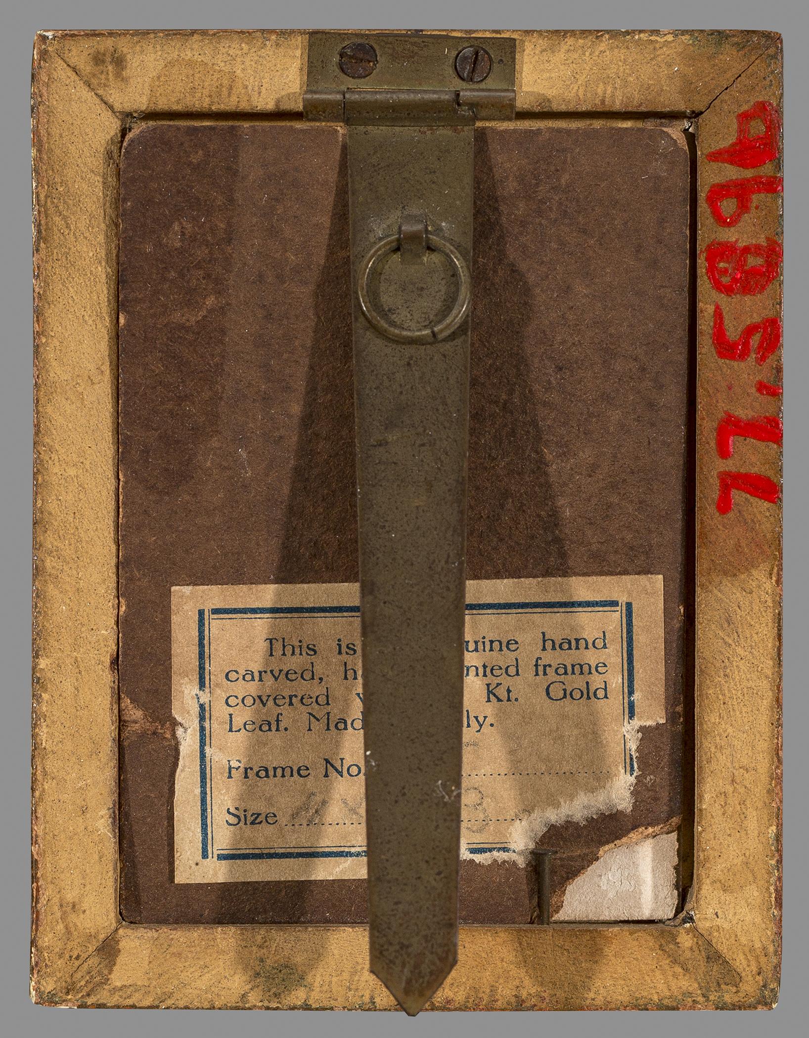1977.0589  B Frame, view 2, reverse