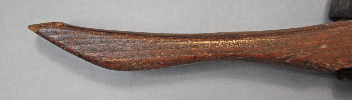 1978.0001, Webbing tool, handle detail