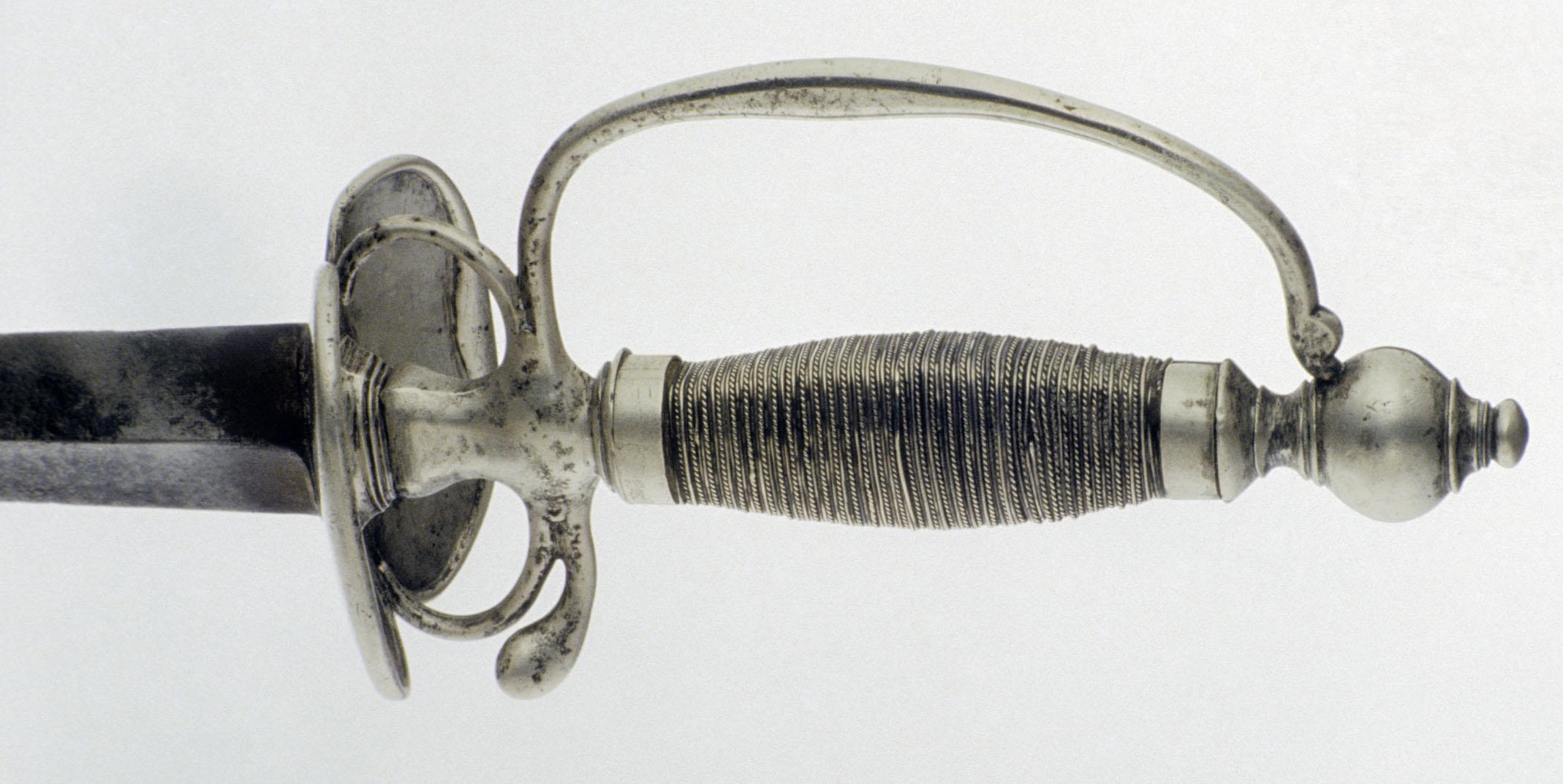 1978.0003 A, B Sword, Scabbard, detail 1