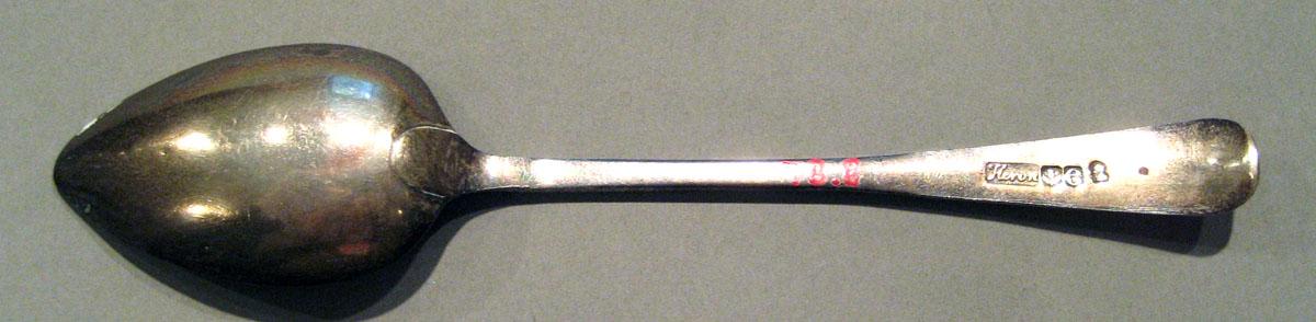 1978.0008 Silver Spoon underside