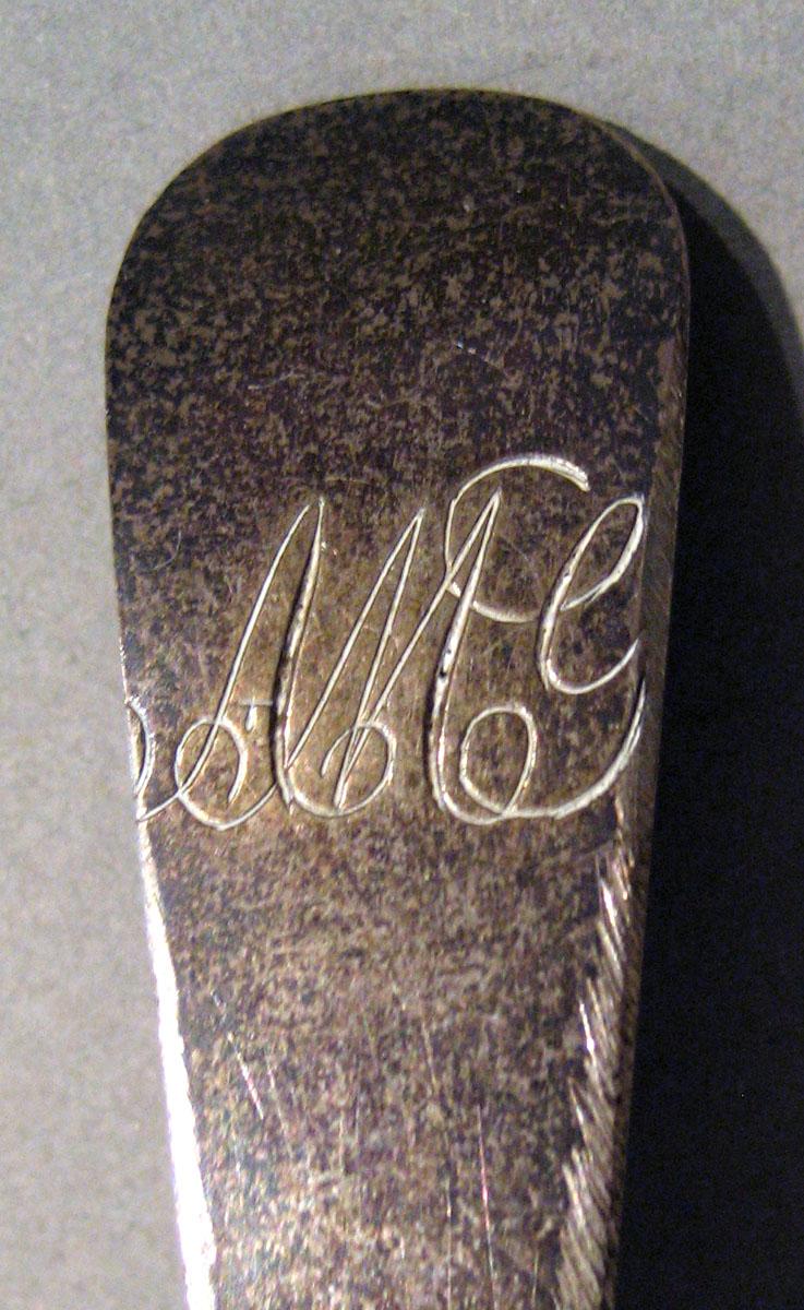1978.0008 Silver Spoon engraving