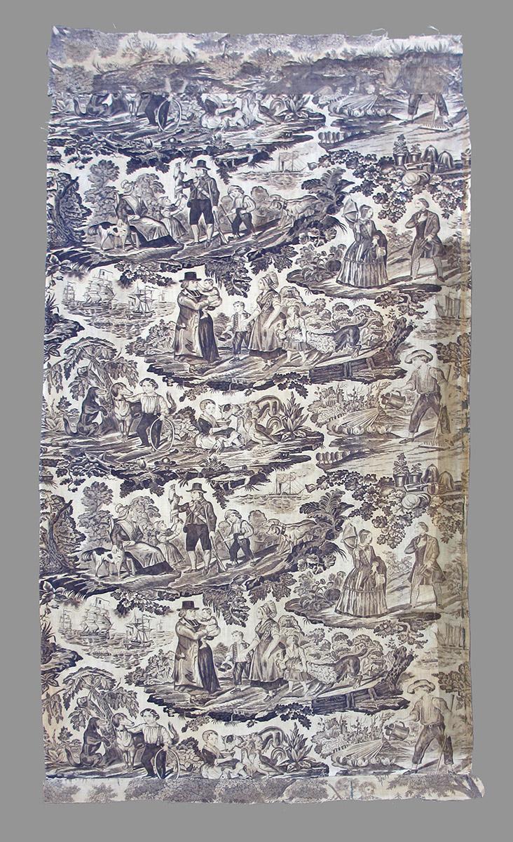 1978.0010 B textile, printed obverse