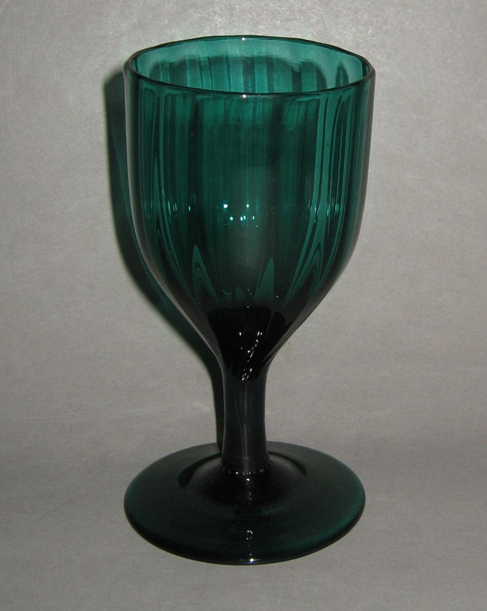1978.0017.002 Lead glass wine glass