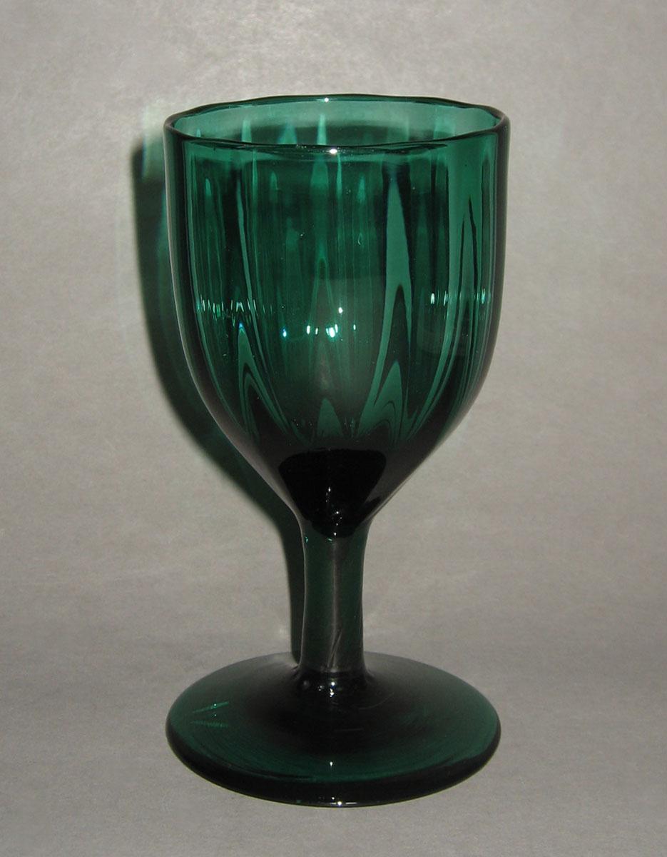 1978.0017.008 Lead glass wine glass
