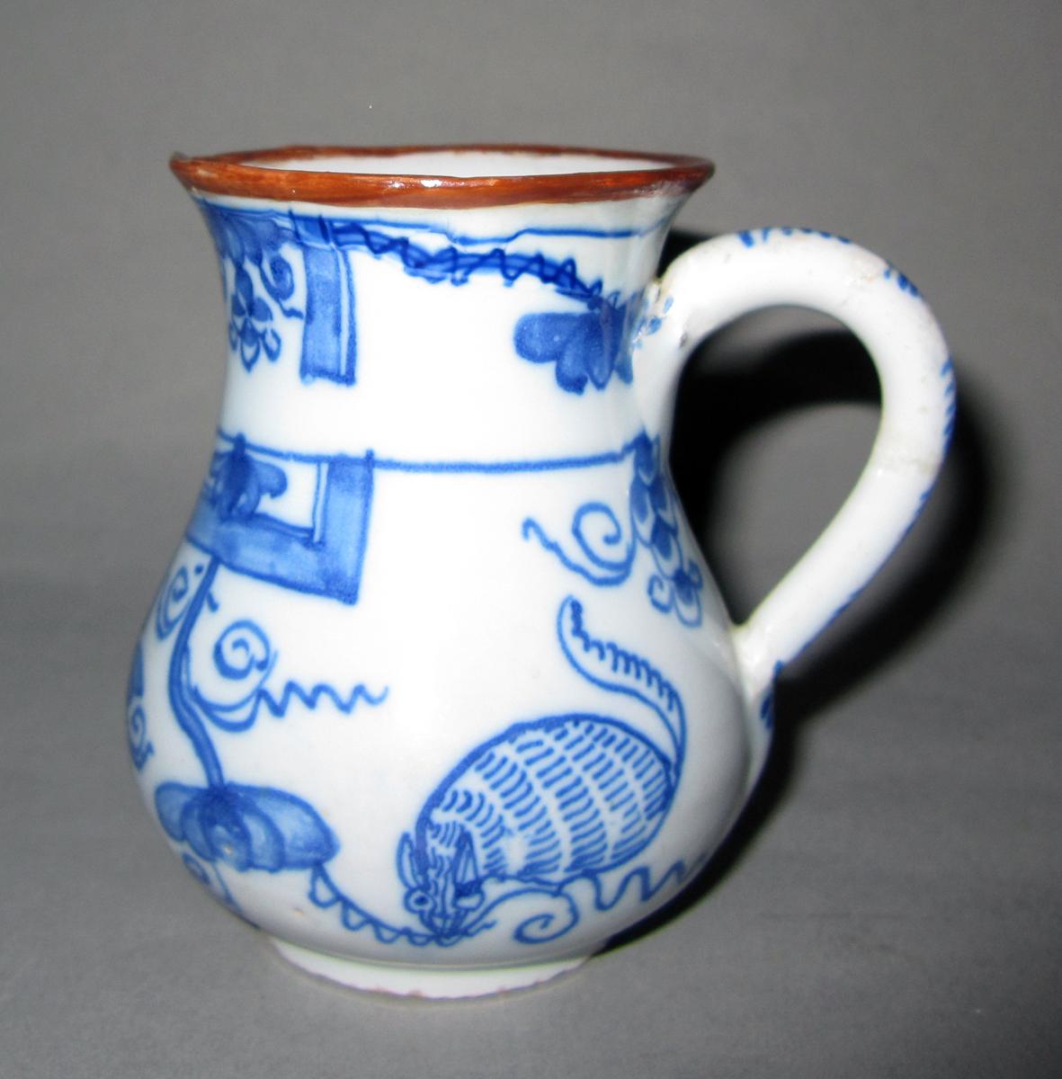 1978.0053 Delft cream pot