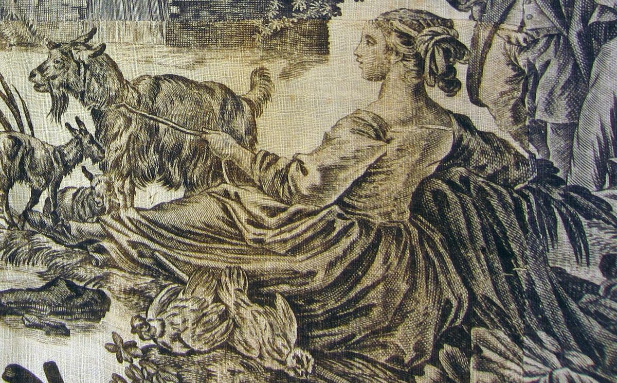 1957.1330.003 textile, printed detail 1