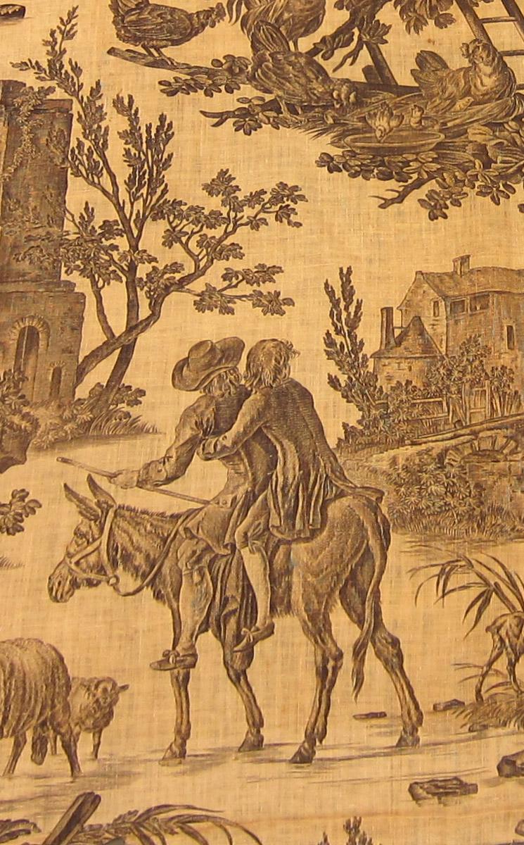 1957.1330.003 textile, printed detail 2
