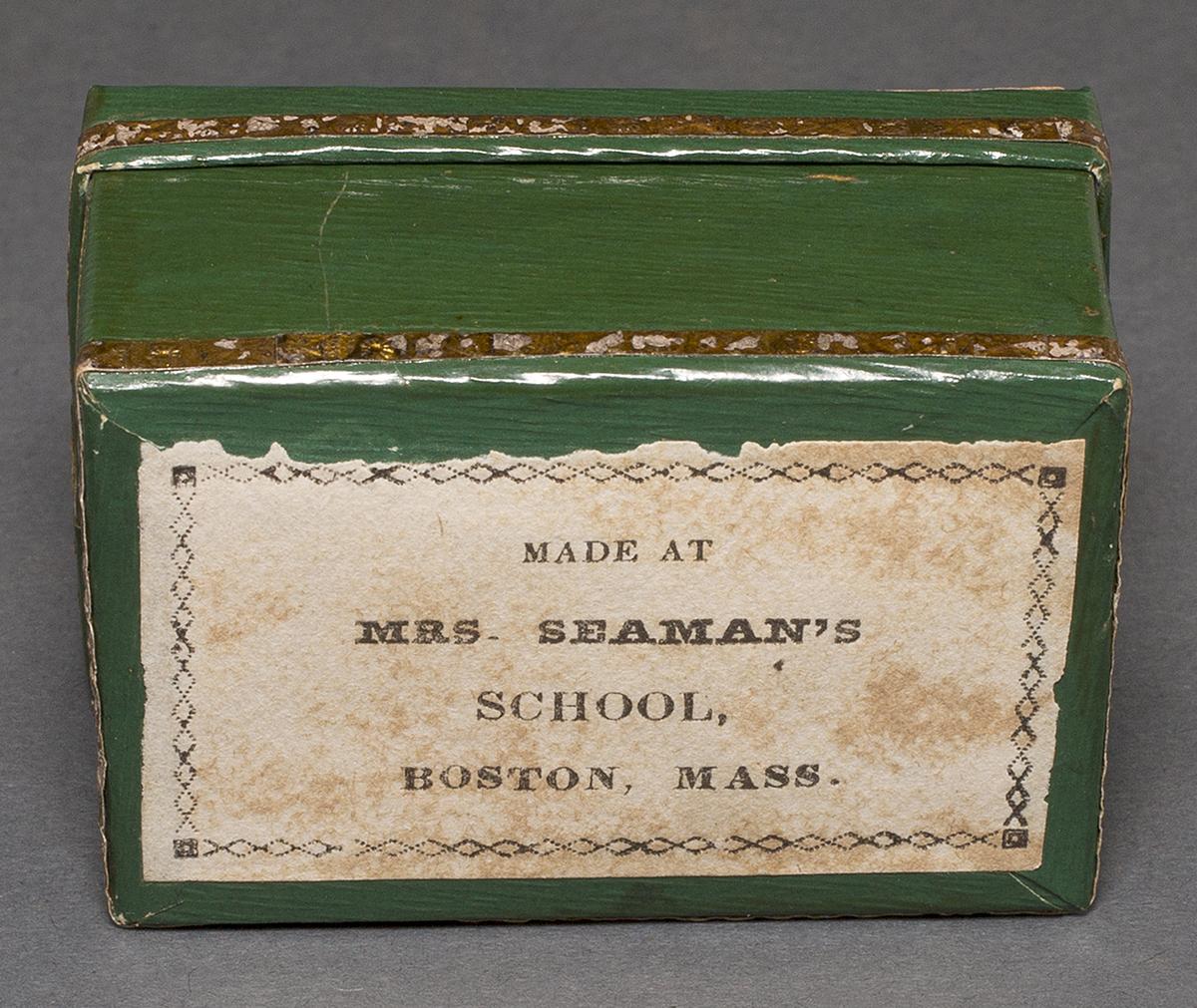 1978.0062 A, B Box, Bottom