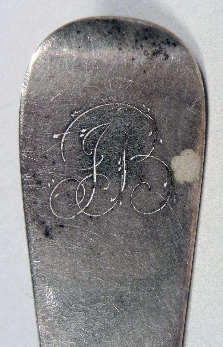 1978.0063 Silver Fork engraving