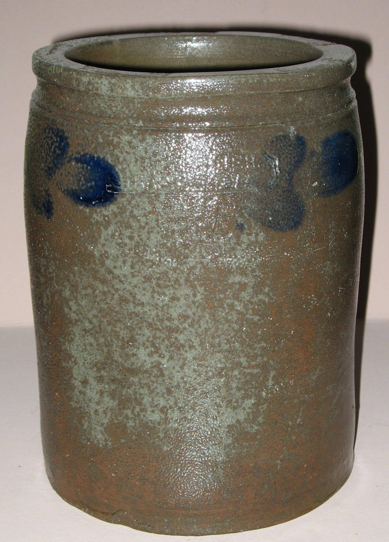 1978.0083 Salt-glazed stoneware jar
