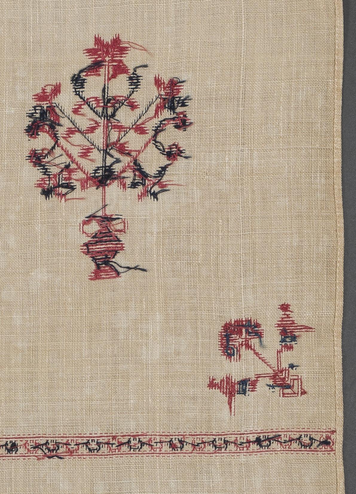 1978.0092 Towel, reverse, detail 3