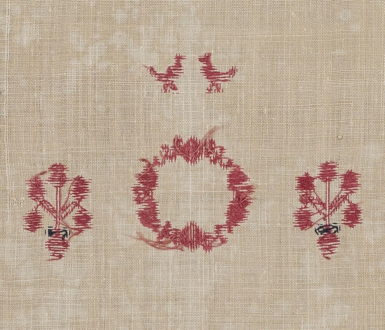 1978.0092 Towel, reverse, detail 4