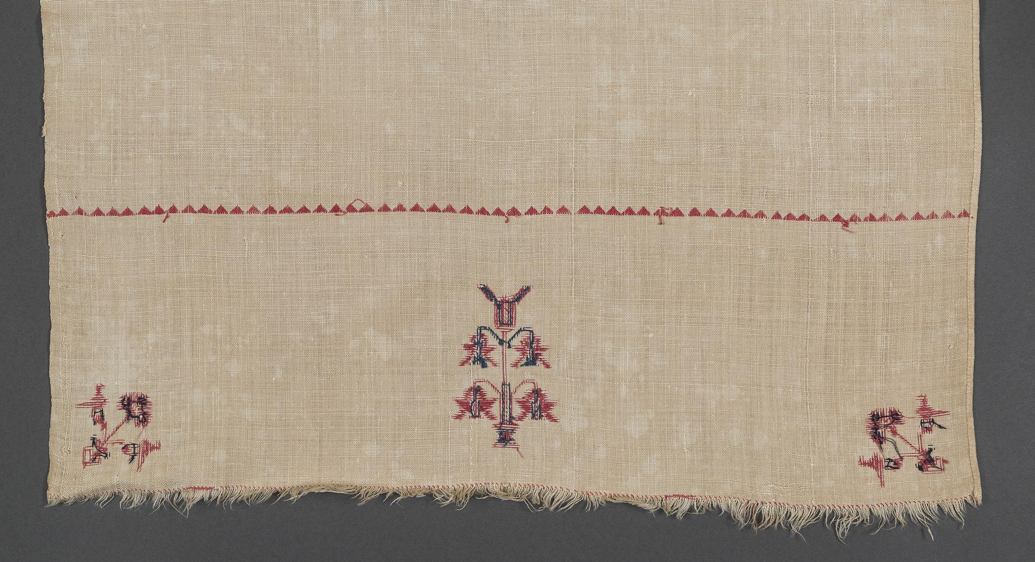 1978.0092 Towel, reverse, detail 10