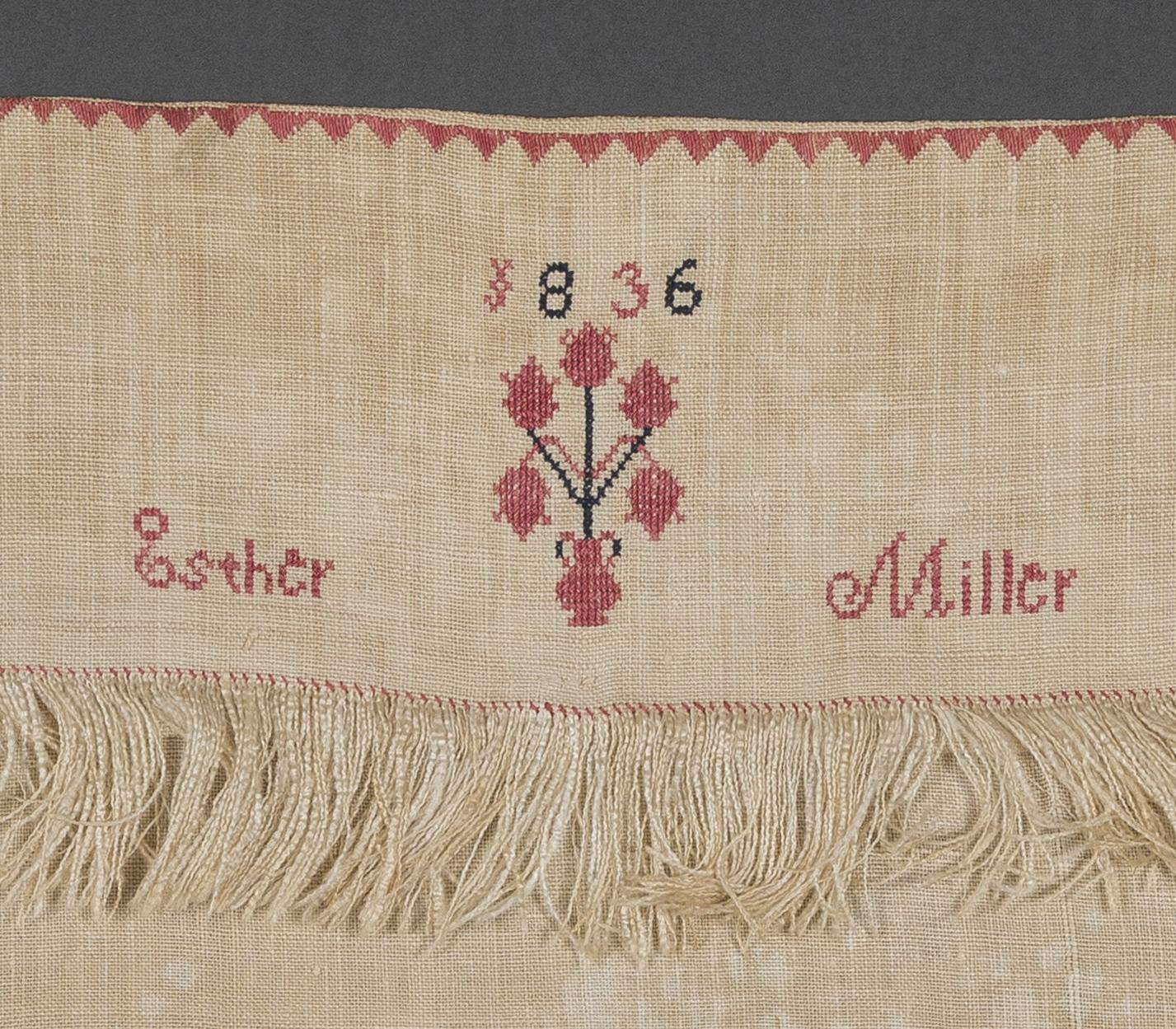 1978.0092 Towel, detail 3