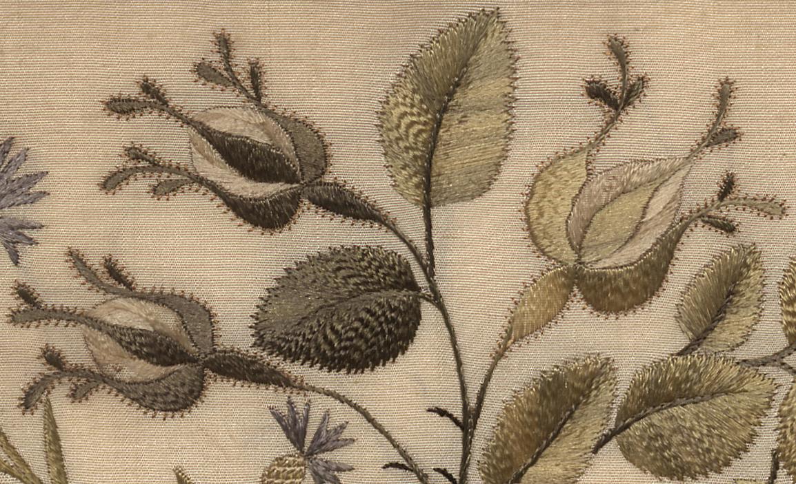 1978.0093 A Needlework Picture, Detail