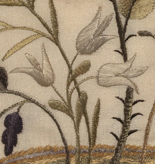 1978.0093 A Needlework Picture, Detail 6