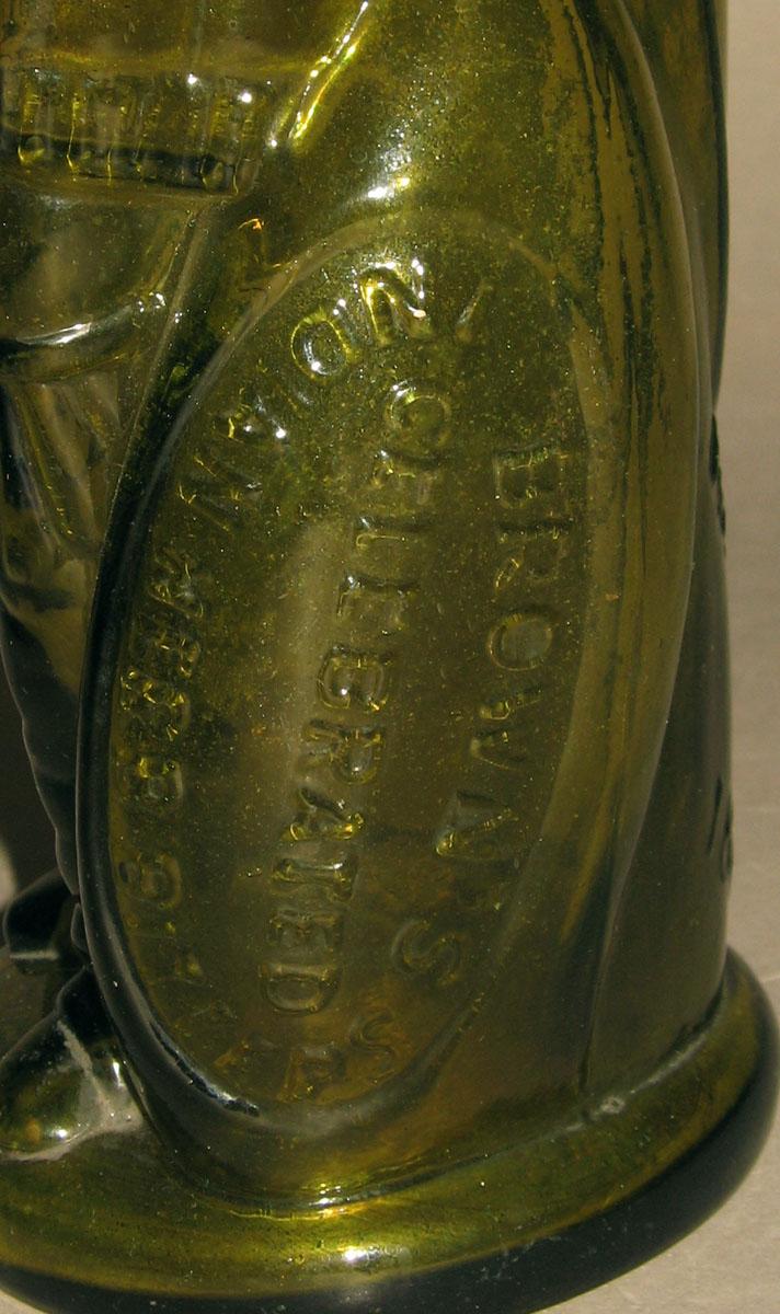 1978.0094.002 Glass bottle (detail 2)